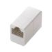  Elecom (ELECOM) LD-RJ45U5EMWH белый LAN кабель удлинение коннектор Cat5e RJ45 трансляция коннектор магнит фиксация Giga bit соответствует compact 