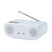  Toshiba (TOSHIBA) AX-CR30W белый CD радио AM/FM широкий FM соответствует голос ясно функция установка 