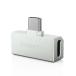 FiiO(fi-o) FIO-SSTINYA-35TC-S серебряный Sonosky TINY USB DAC встроенный портативный наушники усилитель 3.5mm мощность +USB Type-C зарядка порт в высоком разрешени 