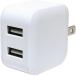 miyosiIPA-US03 WH белый тонкий USB-AC адаптер 2 порт автоматика мощность управление IC установка 