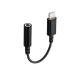  Elecom (ELECOM) MPA-L35DS01BK черный Lightning-φ3.5mm стерео Mini Jack изменение кабель 0.1m