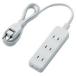  Elecom (ELECOM) T-S02-2410WH белый разветвитель удлинитель 2 булавка 4 выход 1m