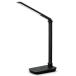  Iris o-yama(Iris Ohyama) LDL-QFD-B черный LED настольное освещение Qi зарядка серии flat putting модель style свет 