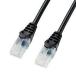 掠ץ饤 LA-Y5TS-005BK ֥å ĥޤɻ CAT5e LAN֥ 0.5m