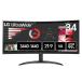 LG electronics (LG) 34WR50QK-B LG UltraWide 34 type UWQHD Ultra широкий искривление поверхность монитор 