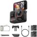 Insta360 Insta360 Ace Pro2 midnight черный рукоятка : moon светло-серебристый Street фотосъемка комплект двойной аккумулятор CINSBBGA-ACEPRO246