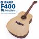 [ pick &amp; код сиденье подарок ] Yamaha акустическая гитара YAMAHA F400 NS натуральный атлас akogi начинающий введение [98765]