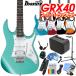 Gio Ibanez Ibanez GRX40 электрогитара начинающий комплект 15 пункт Mini усилитель есть NEW super Basic комплект 