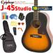 Epiphone �G�s�t�H�� �A�R�[�X�e�B�b�N�M�^�[  J-45 Studio VS �A�R�M ���S�� ���� 10�_ �Z�b�g �\�P���f�� ���B���e�[�W�T���o�[�X�g�yAJ-220S�z