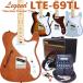  электрогитара Legend LTE-69TL VOX усилитель ZOOM G1Four есть начинающий 18 позиций комплект Legend Telecaster sin line type 