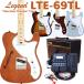  электрогитара Legend LTE-69TL VOX усилитель ZOOM G1XFour есть начинающий 18 позиций комплект Legend Telecaster sin line type 