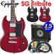 Epiphone Epiphone SG Tribute SG Tribute электрогитара начинающий введение 15 позиций комплект 
