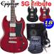 Epiphone Epiphone SG Paul Tribute SG Tribute электрогитара ZOOM G1Four есть начинающий введение 18 позиций комплект 