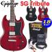 Epiphone Epiphone SG Tribute SG Tribute электрогитара Marshall усилитель ZOOM G1Four есть начинающий введение 18 позиций комплект 