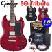 Epiphone Epiphone SG Tribute SG Tribute электрогитара Marshall усилитель ZOOM G1XFour есть начинающий введение 18 пункт se