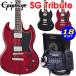 Epiphone Epiphone SG Tribute SG Tribute электрогитара ZOOM G1XFour есть начинающий введение 18 позиций комплект 