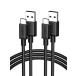 UGREEN 2�{ USB Type C �P�[�u�� USB A to C �[�d�P�[�u�� 18W QC3.0 3A �}���[�d �^�C�vC iPhon