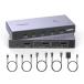 UGREEN 8K@60Hz HDMI KVM переключатель 2 ввод 1 мощность PC2 шт. .USB 3.0 порт x3 & USB-C порт x1. монитор 1 шт. 