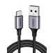 UGREEN USB Type C кабель нейлон плетеный 3A внезапный скорость зарядка Quick Charge 3.0/2.0 соответствует 56K резистор выполнение Xp