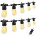 Benature LED -тактный фары со светящимися кольцами наружный защита от дождя type лампа цвет удлинитель переключатель имеется 14.8m 16 шт лампа PC материалы повреждение . трудно E12