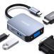 BENFEI 4in1 USB C ступица,USB C-HDMI VGA USB3.0 PD зарядка адаптер,Thunderbolt 3/4 сменный ta