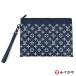 LOUIS VUITTON Louis * Vuitton небольшая сумочка *tu*go- монограмма Shadow сумка клатч ручная сумочка document кейс темно-синий 