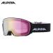  Alpina защитные очки от снега NAKISKA Q-LITE A7180 8 33 черный / розовый 2022-23 Alpen лыжи сноуборд сноуборд Alpina