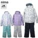  колено ma Junior одежда для лыжников верх и низ в комплекте лыжи сноуборд снежные игры зимний костюм ребенок ученик начальной школы девочка JR-1502 nima 2024-25