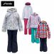  Phoenix лыжи одежда верх и низ в комплекте Junior snow crystal девушки две части PSAH22P90 ученик начальной школы детский Kids девочка 