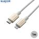 �G���R�� ELECOM USB Type-C to Lightning �P�[�u�� ���ϋv PD�Ή� 1.0m �S�[���h MPA-CLPS10GD