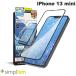 Simplism ����ץꥺ�� iPhone 13 mini  FLEX 3D  �֥롼�饤���㸺 ʣ��ե졼�६�饹 0.5mm TR-IP21S-G3-B3CCBK