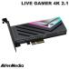AVerMedia TECHNOLOGIES LIVE GAMER 4K 2.1 PCI Express x4 Gen3 HDMI 2.1 соответствует сбор карта 