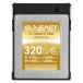 SUNEAST солнечный East 320GB ULTIMATE PRO GOLD Series CFexpress Type B Card pSLC R:1700MB/s W:1500MB/s SE-CFXB320S1700