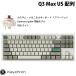 Keychron Q3 Max QMK/VIA ۥ磻 Ѹ ۥåȥå Gateron Jupiter 㼴 ᥫ˥륭ܡ Υ֥С ͥݥԲ