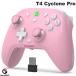 GameSir T4 Cyclone Pro 6 ось Gyro установка беспроводной &amp; проводной ge-ming контроллер USB Don gru имеется Pink