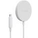  Elecom ELECOM Q2 25W беспроводной зарядное устройство магнит MagSafe Qi2.2 стандарт соответствует PD соответствует 25W настольный 1m серебряный 