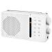 Sangean солнечный Gene SR-36J AM/FM аналог карман радио встроенный динамик установка белый SR-36J-WHT