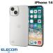 쥳 ELECOM iPhone 14 ϡɥ ȥåץۡ ꥢ PM-A22APVCR ͥݥ