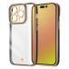 ingrem ���󥰥�� iPhone 15 Pro TPU���եȥ����� �᥿��å� LUSTANT �֥�å�/������� IS-P42PFC4/BG