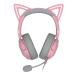 Razer �졼���� Kraken Kitty V2 ͭ�� USB A ��³ �ۿ����� �ͥ��ߥ� �����ߥ󥰥إåɥ��å� Quartz Pink RZ04-04730200-R3M1