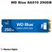 Western Digital Western цифровой 250GB WD Blue SA510 SATA SSD M.2 2280 WDS250G3B0B
