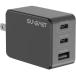 SUNEAST 󥤡 USB®Ŵ USB PDб 67W USB-Cx2 /USB-Ax1 ť֥ ݡ ֥å SE-AC067C02BKF ͥݥԲ