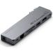 Satechi ���ƥ� Pro Hub Max USB-C PRO PD�б� 8-in-1 �ϥ֥����ץ��� Space Gray PST-UCPHMXM