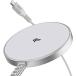 ESR Qi2 15W беспроводной зарядное устройство MagSafe соответствует mini MagSafe Wireless Charger 1.5m серебряный 