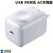 SANWA ����掠�ץ饤 USB PD�б� AC���Ŵ� PD30W��Apple Watch���� ACA-PD101 �ͥ��ݥ��Բ�