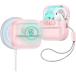 ESRi-esa-ruAirPods 4 / 5 Pulse магнит тип крышка блокировка имеется hybrid кейс Pink ESR685