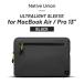 Native Unionneitib Union MacBook Air / Pro 13 дюймовый для ULTRALIGHT SLEEVE рукав BLACK STOW-UT-MBS-BLK-13
