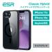 ESR iPhone 17e / 16e Classic MagSafe�Ή��N���A�P�[�X �N���A�u���b�N