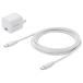 SANWA Sanwa Supply USB PD соответствует Cube type AC зарядное устройство PD20W Type-Cx1 Type-C кабель приложен 2.0m ACA-PD113SETW