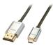 LINDY Lynn tiCROMO LINE HDMI 2.0 Type-A to Type-D первоклассный кабель 4.5m 41679